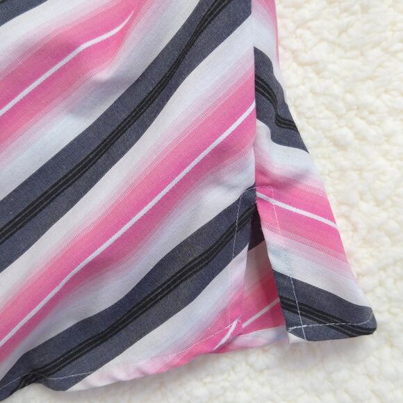 Foxcroft Women's Button Down Striped Shirt Size 4 Wrinkle Free - Picture 6 of 6